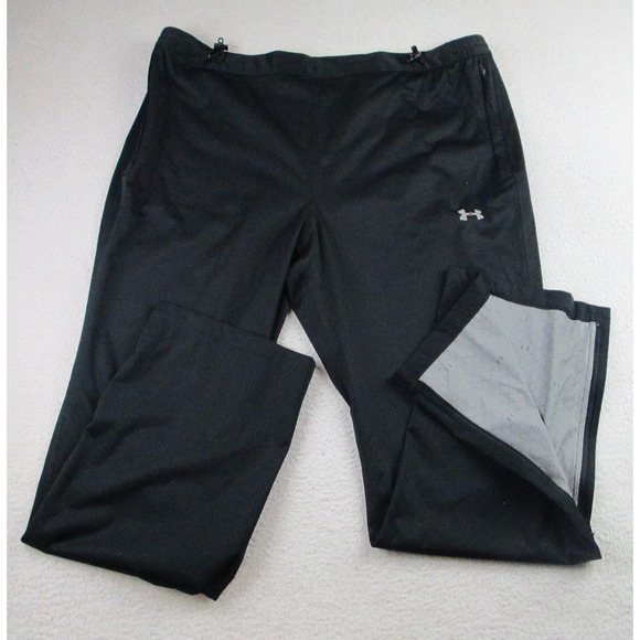 Under Armour Track Pants Mens 2XL Black Storm Loose Fit Water Resistant 1246375 - Picture 1 of 10